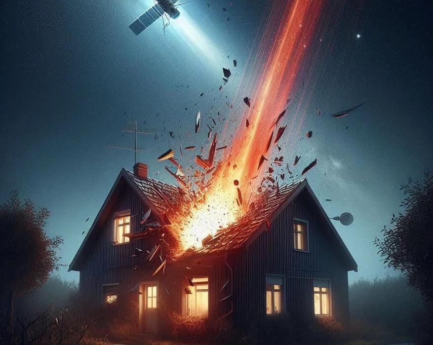 $80 000 за дыру в крыше: семья из Флориды судится с NASA из-за космического мусора / Оффтопик / iXBT Live