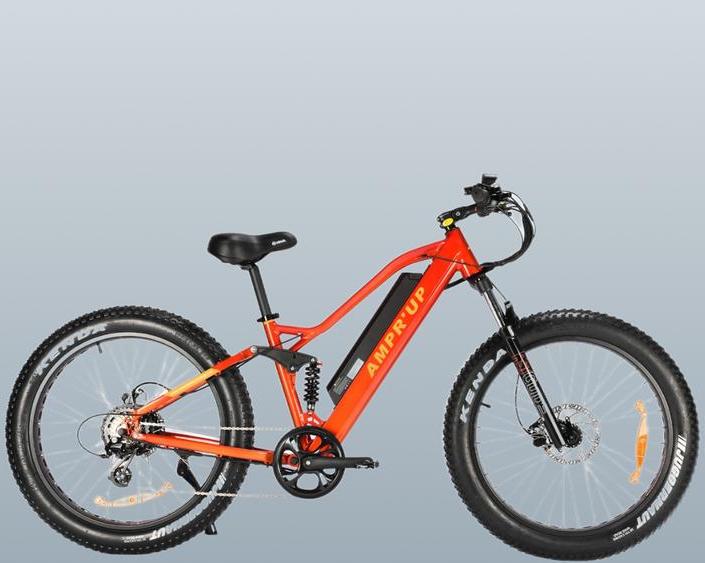 Толстые шины и полный подвес.</p>
<p>Производитель Ampr’up Electric Bike выпустил велосипед Ampr'up 3.0 / Авто и транспорт / iXBT Live